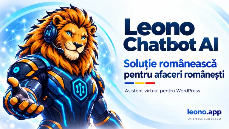 Leono AI Chat Bot: angajatul digital care răspunde clienților companiei tale oricând